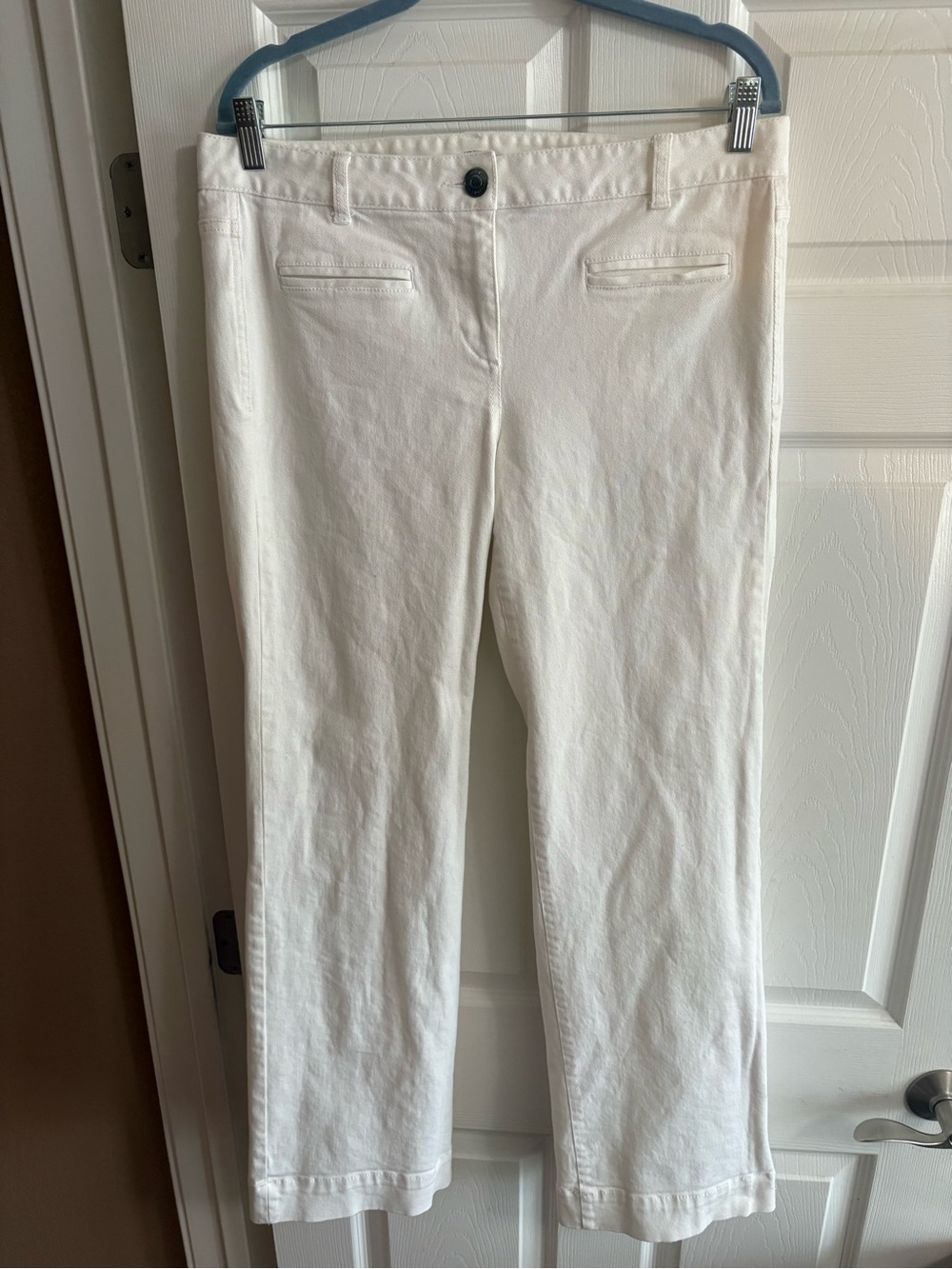 Ann Taylor Loft original trouser white  women's size 10